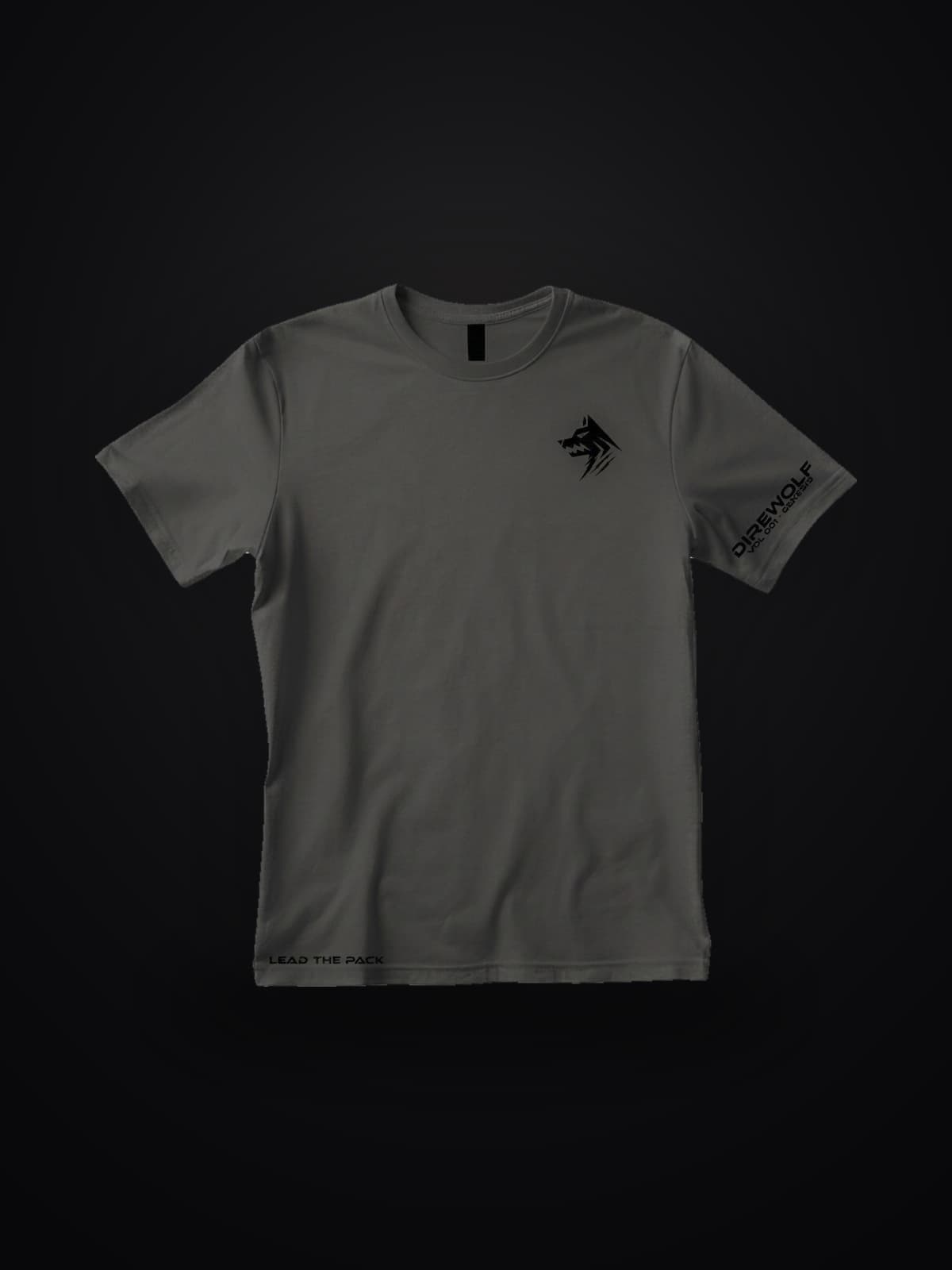 Direwolf Tee — Charcoal